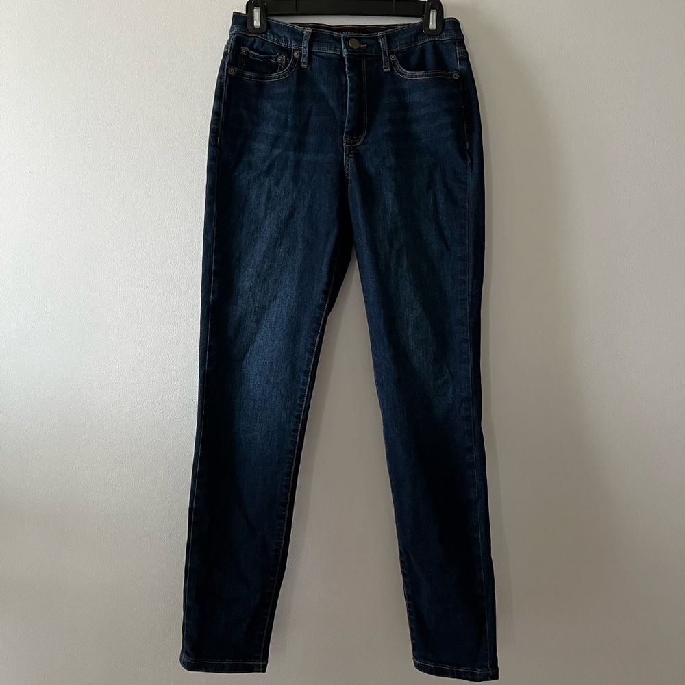 BANANA REPUBLIC Dark Wash High-rise Skinny Jeans